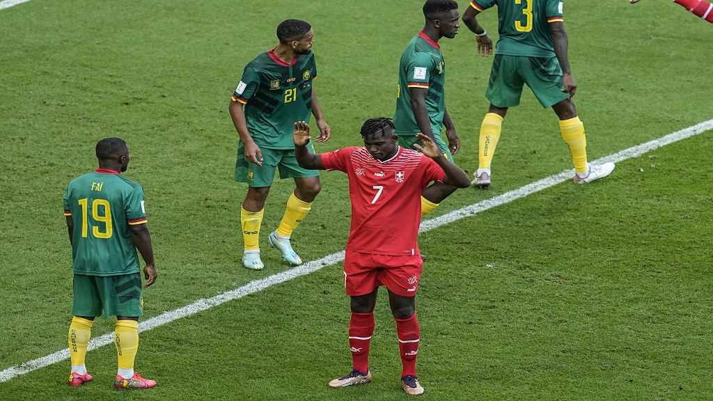 Embolo scores, Switzerland beat Cameroon 1-0 at World Cup | Loop St. Lucia - Loop News St. Lucia