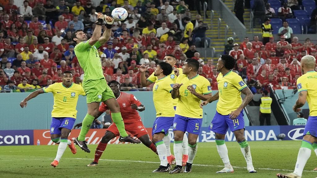 Defense coming through for attack-minded Brazil at World Cup