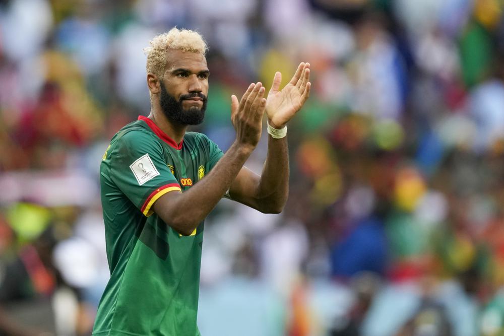 Cameroon beat Brazil 1-0 in final group game at World Cup
