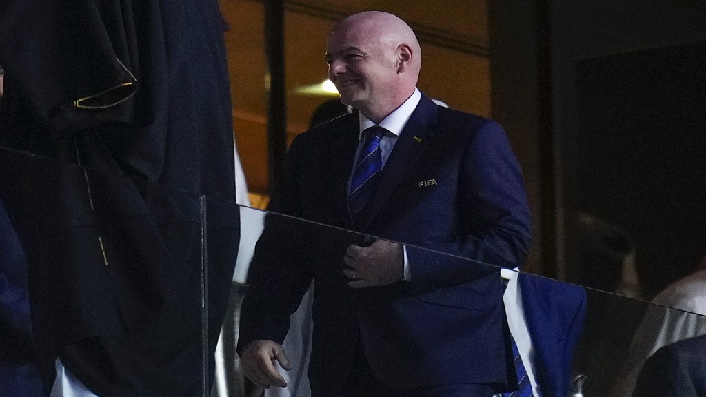 Gianni Infantino re-elected FIFA president by acclaim