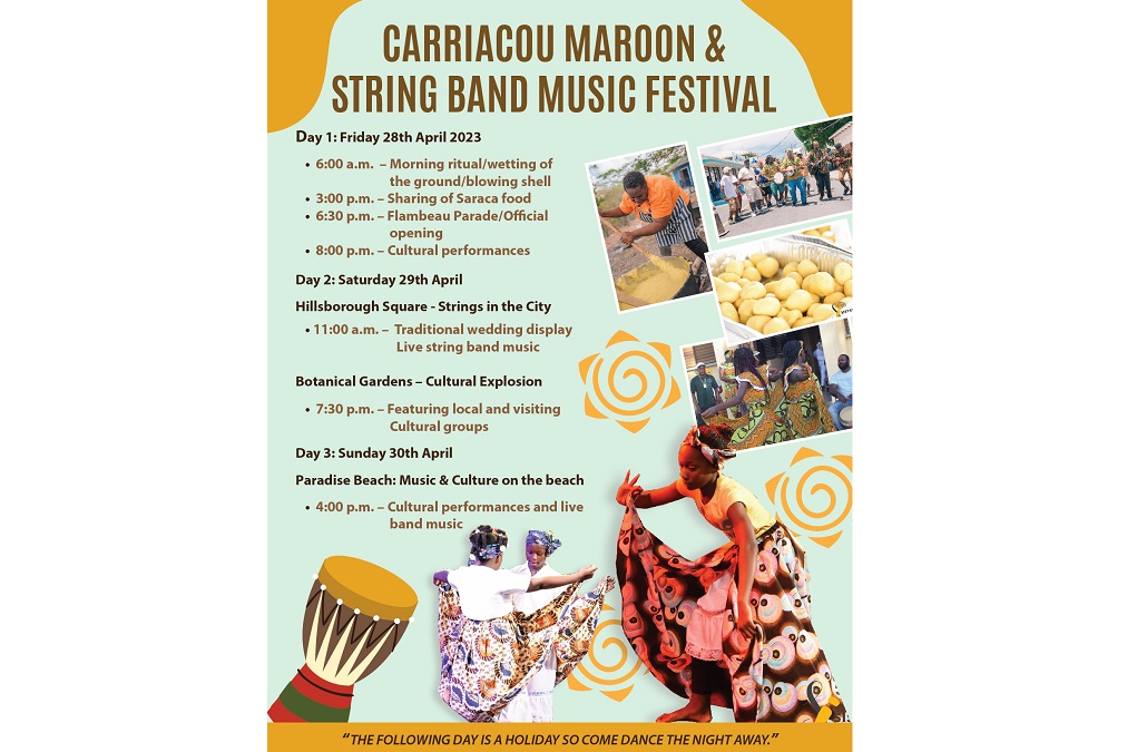 Carriacou Maroon and String Band Music Festival plans on stream