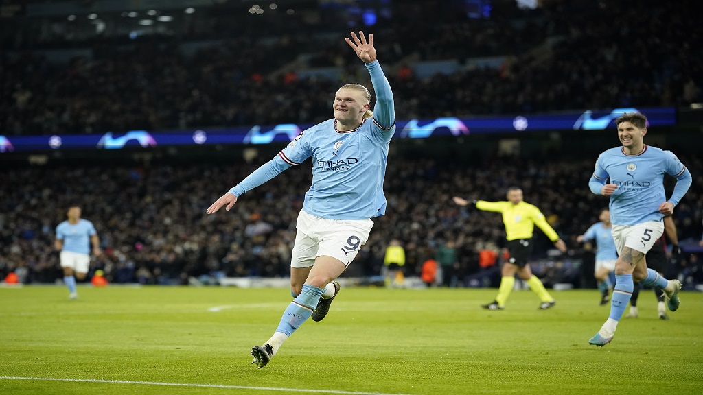 Haaland Scores Two as Man City Beats Young Boys 3-0 and Advances in Champions  League