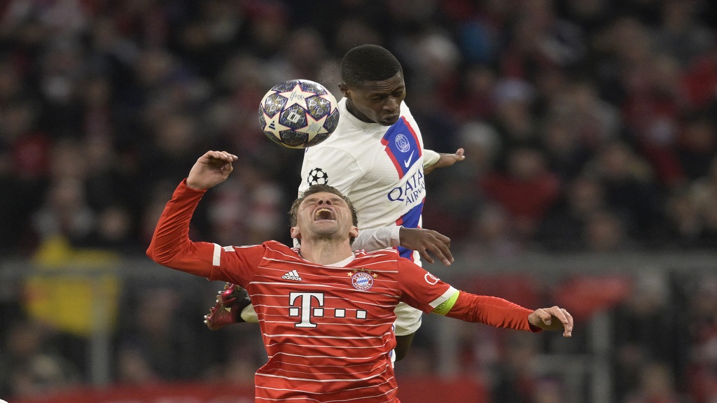Bayern Munich beats PSG in Champions League last-16 first leg