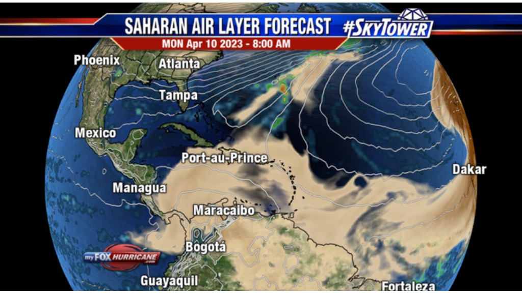 Sahara dust plume reduces air quality across the Caribbean | Loop Caribbean  News