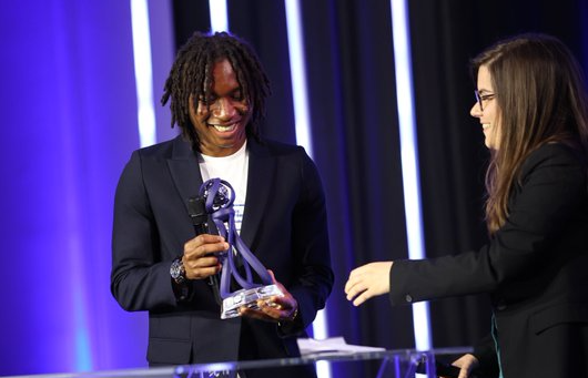 Haitian Striker Melchie Dumornay Named Revelation of the Year in D1 Arkema