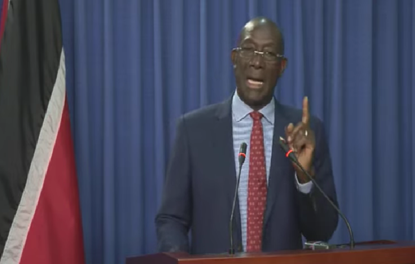 File: Prime Minister Dr Keith Rowley.