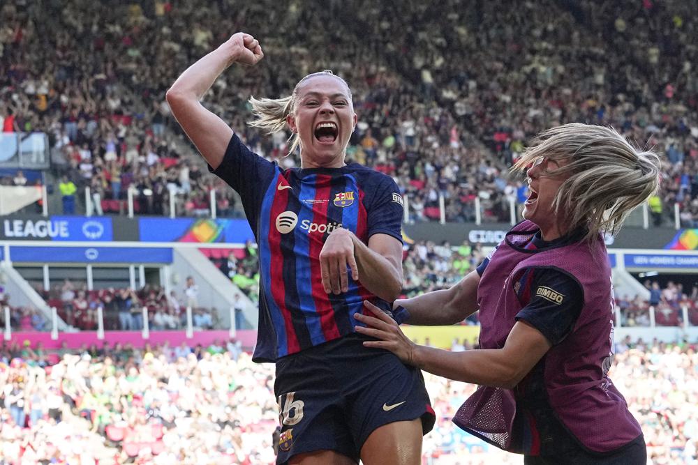 Barcelona win Women's Champions League with stunning comeback