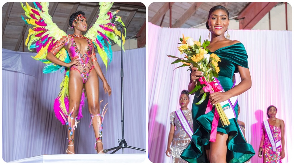 Identical twins Tia (left) and Tika Rutherford are among 30 young women vying for the Miss Universe Jamaica crown. (Photos: Rahyme McKenzie)