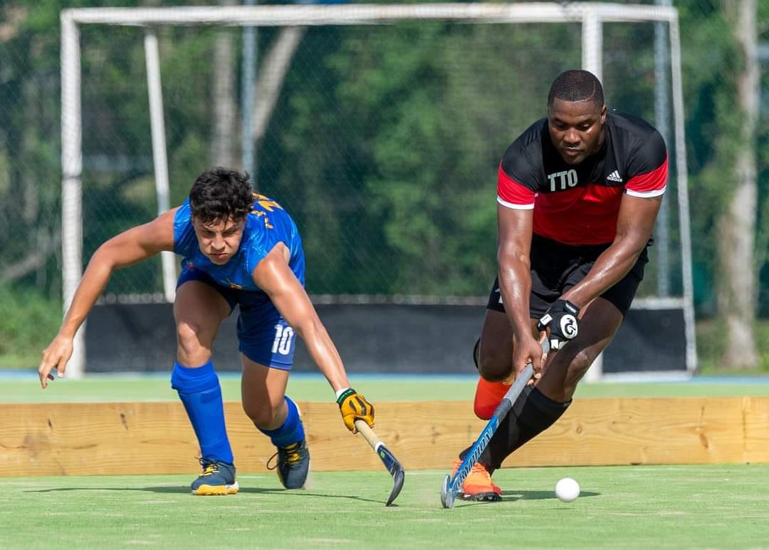 Varones de Trinidad y Tobago vencen 10-1 a Guatemala en Hockey 5s