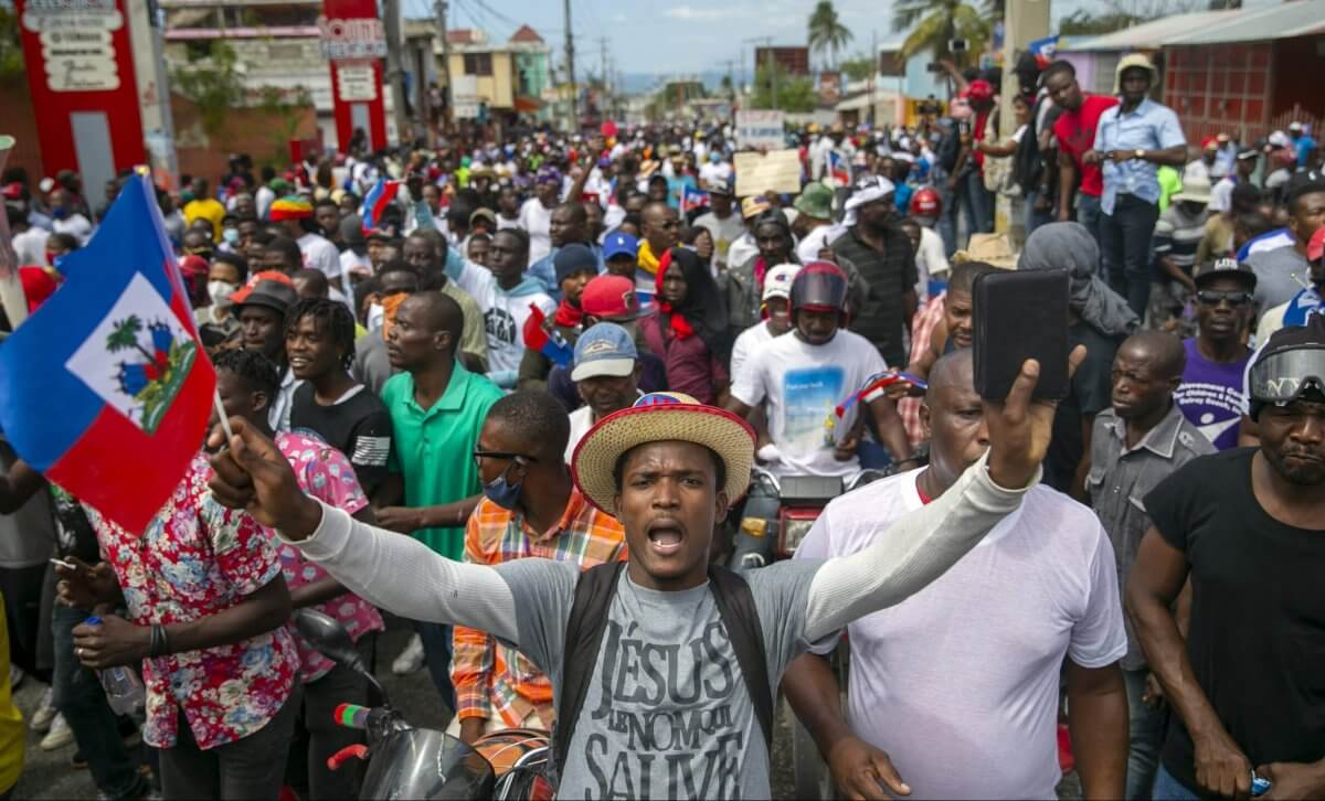 Marcha internacional por Haití en 58 países