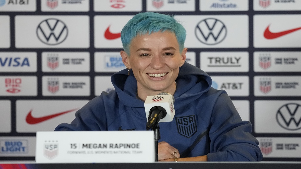 Soccer Star Megan Rapinoe On Equal Pay, And What The U.S. Flag