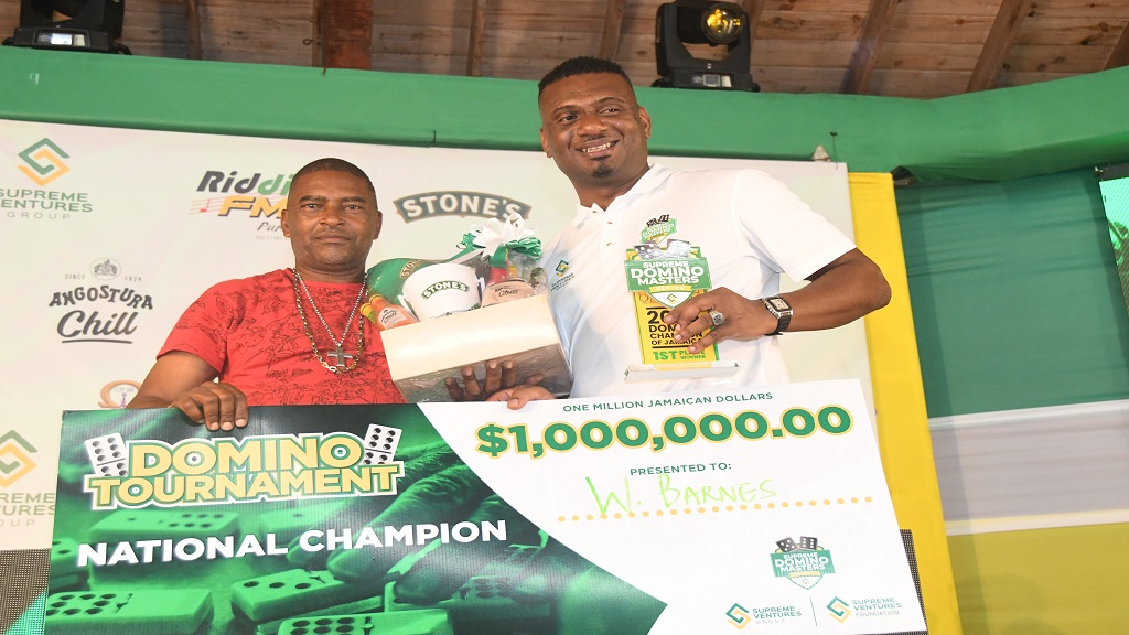 Wilfred Barnes crowned first-ever Supreme Domino Masters Series