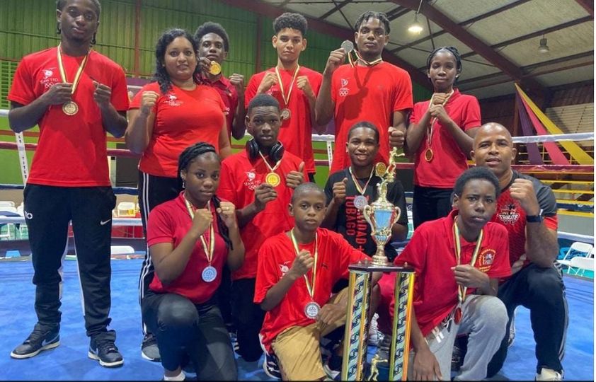 Trinidad and Tobago won 10 medals at the 2023 Caribbean School Boys/Girls Junior and Youth Championships in Georgetown, Guyana on the weekend. (SporTT)