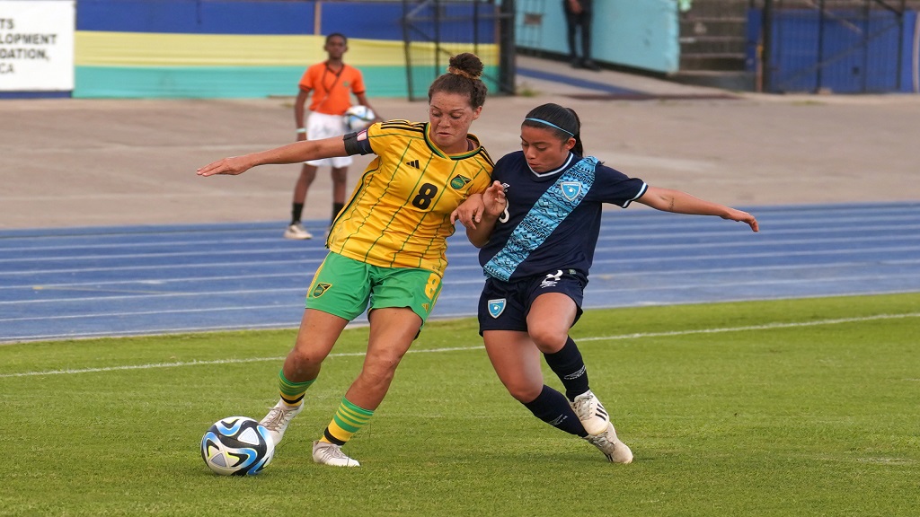 Reggae Girlz y Guatemala empatan 2-2 en las eliminatorias de la Copa Oro Femenina