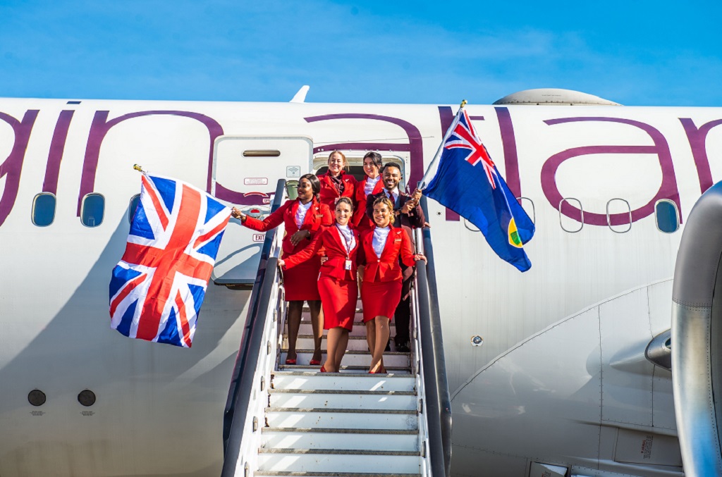 Turks and Caicos Islands celebrates non stop Virgin Atlantic