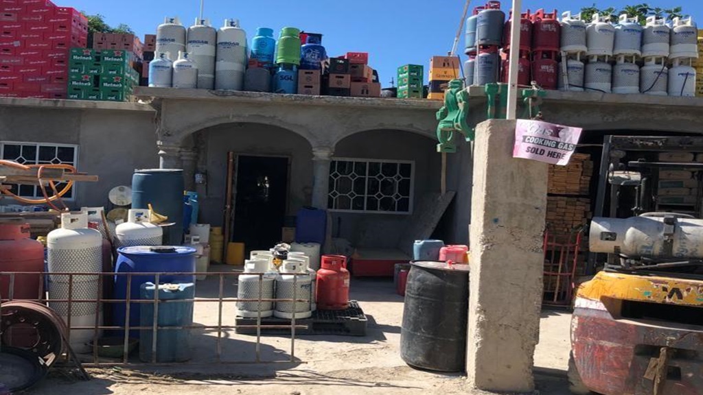 A property in Clifton, St Catherine where a major operation was being conducted when it was raided by a multi-agency team, including security force members, on Wednesday morning.