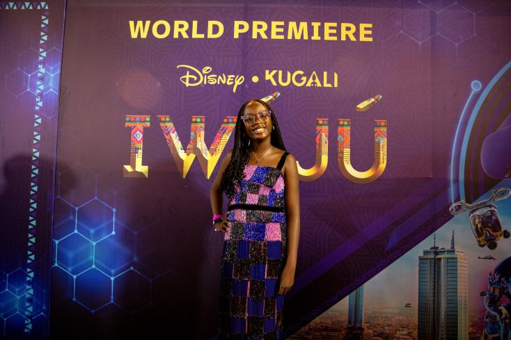 Actress Simisola Gbadamosi at the world premiere of