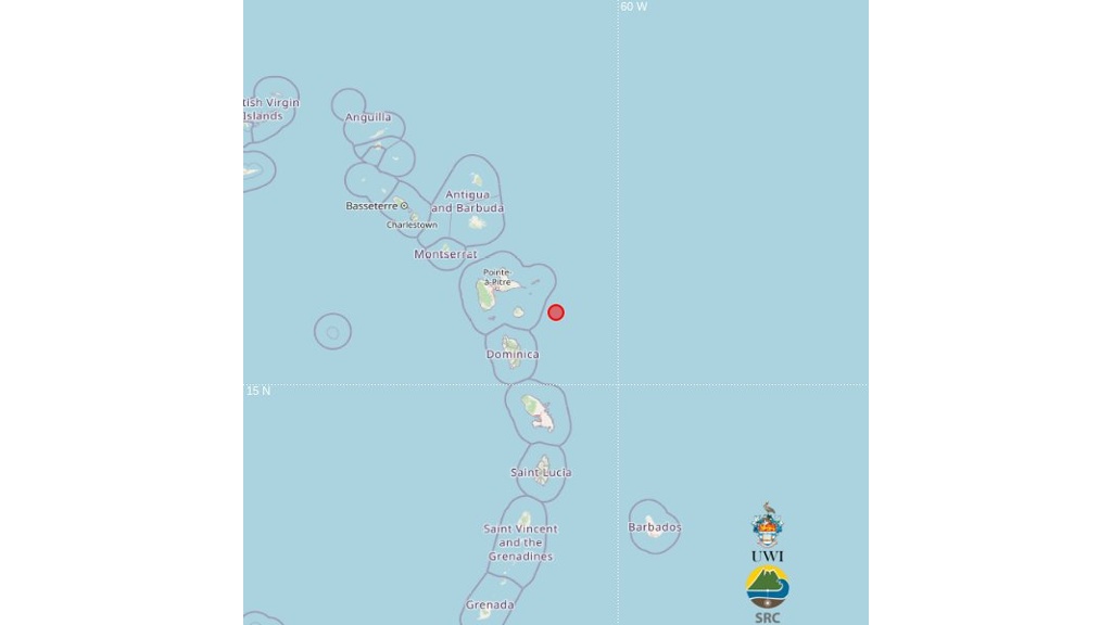 The UWI-SRC confirms that the Eastern Caribbean region experienced an earthquake