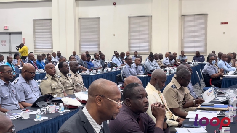 The Barbados Police Service Annual Grand Conference opened on Wednesday, March 13 at the Lloyd Erskine Sandiford Centre.