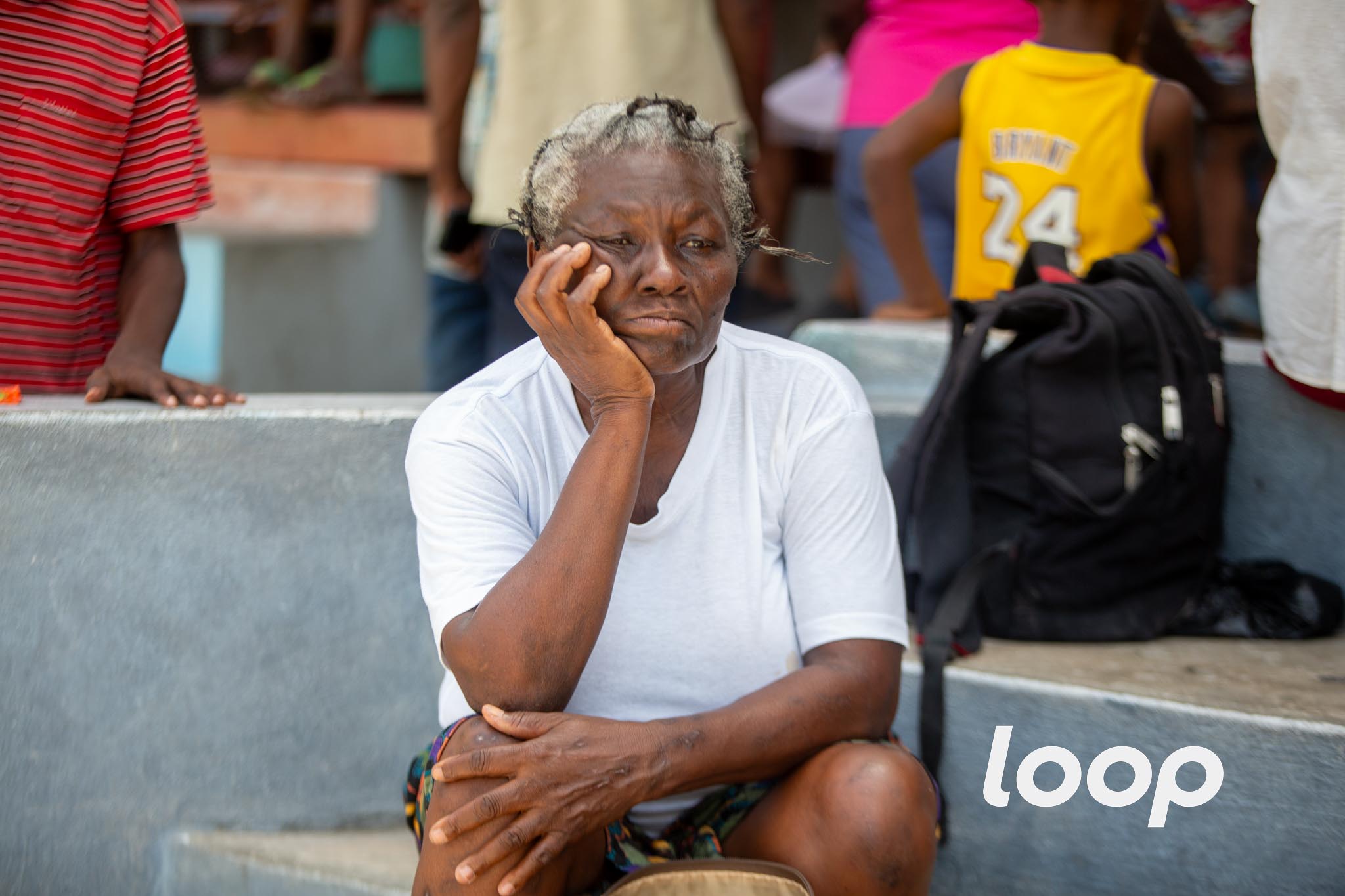 Gladys Jean, aged 65 and suffering from vision problems, was forced to leave her residence in the Carrefour-Feuilles district due to attacks by the Gran Ravin gang, led by Ti Lapli.  Photo: Marc Henley Augustin