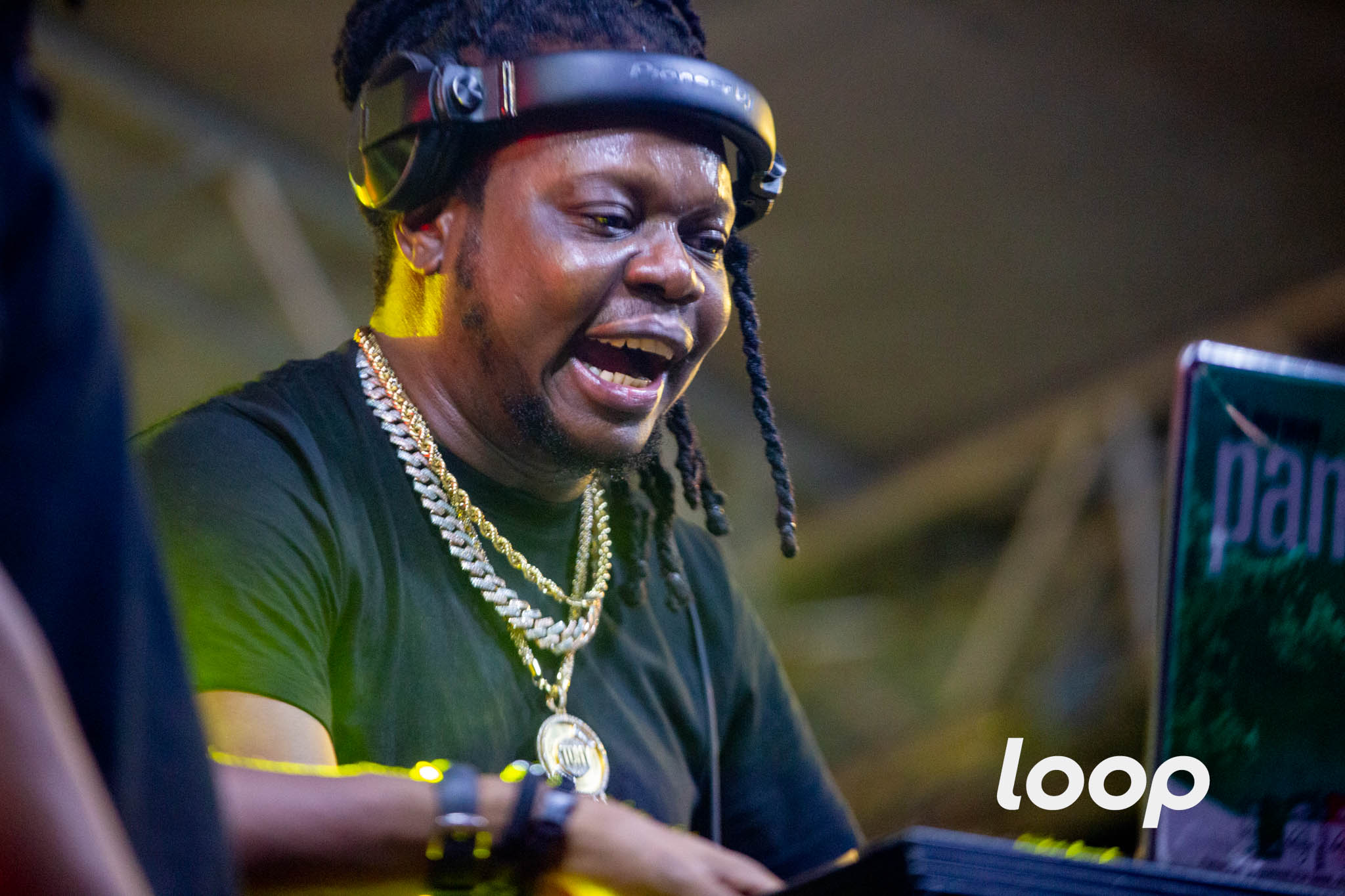 Haitian DJ Tony Mix.  Photo: Marc Henley Augustin