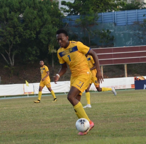 National midfielder and the University of the West Indies talisman Niall Reid-Stephen scored the game-winner versus Paradise FC in a 2-1 victory for the Blackbirds.