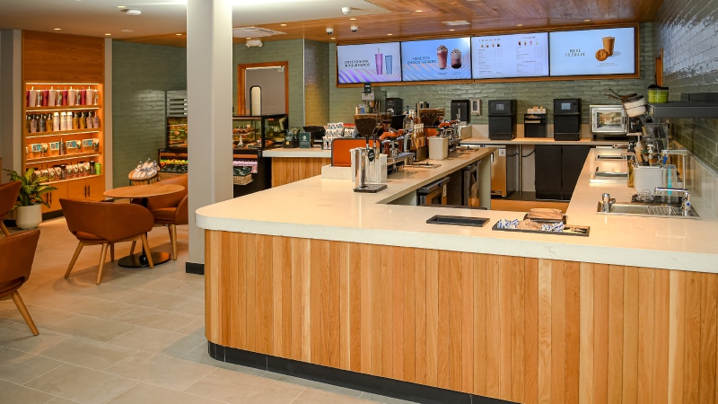 Starbucks Barbados opens fourth location in the Villages at Coverley. 