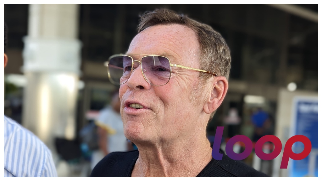 UB40's Ali Campbell arrived in Barbados yesterday