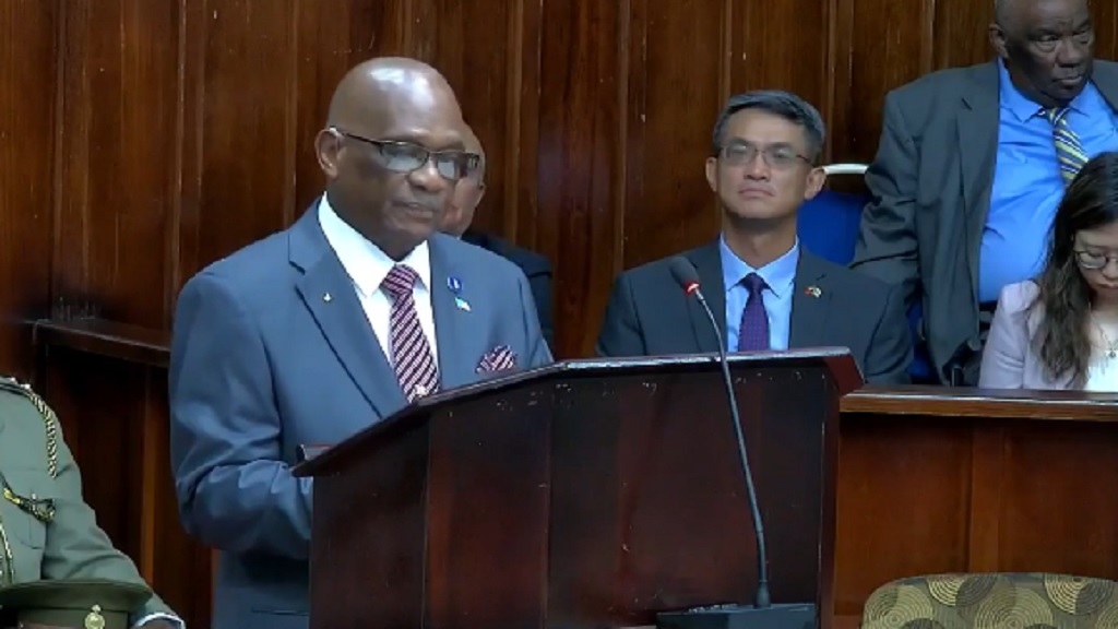 His Excellency Errol Charles, Acting Governor General of Saint Lucia