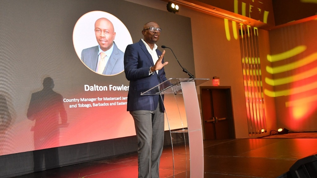 Dalton Fowles, Country Manager for Mastercard Jamaica, Trinidad and Tobago, Barbados, and Eastern Caribbean.