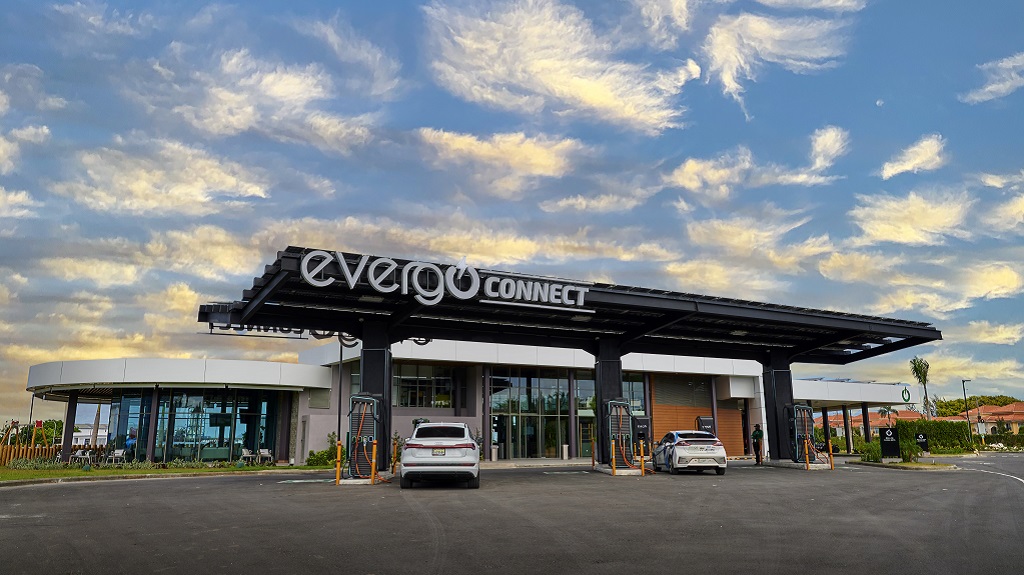 Evergo Connect's state-of-the-art electric vehicle charging hub is touted as setting a new standard for sustainable mobility in the Caribbean.
