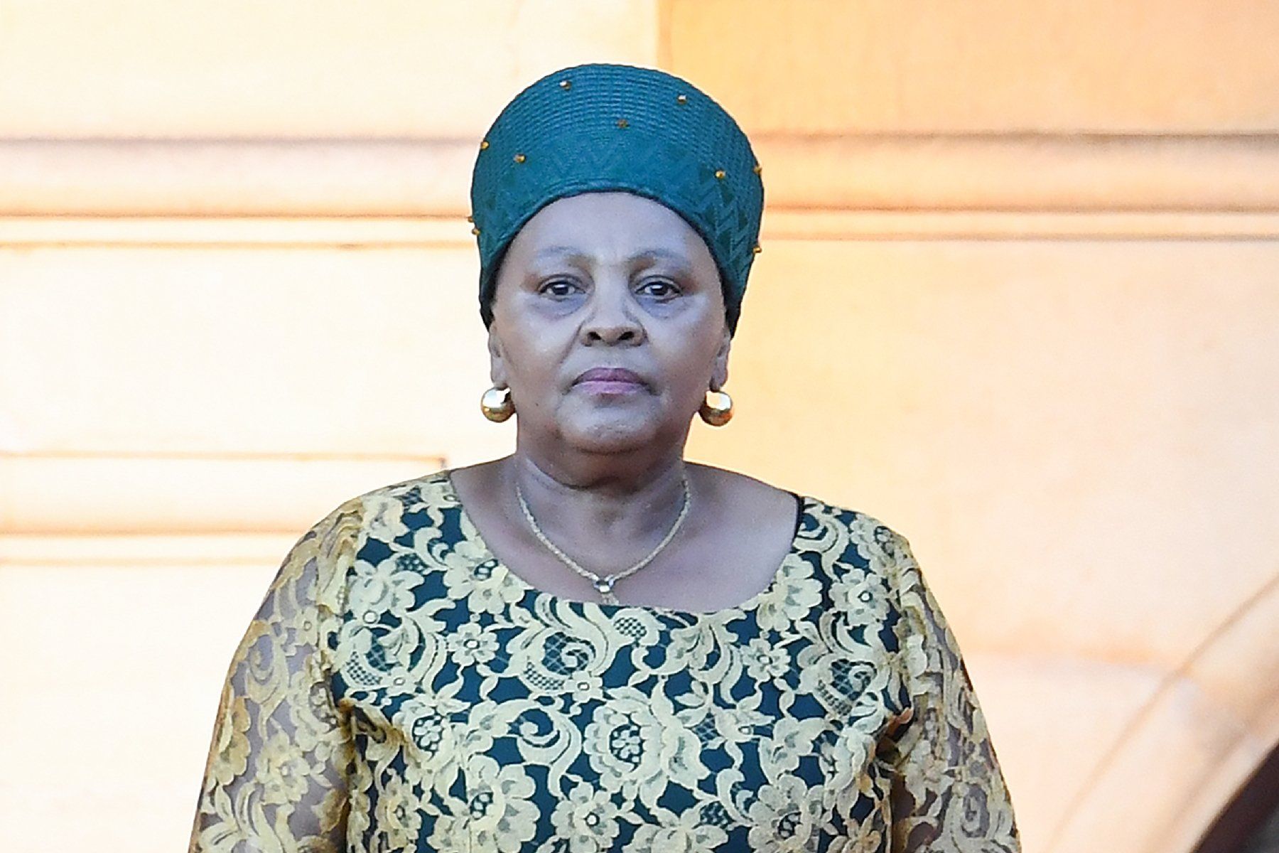 The President of the South African Parliament, Nosiviwe Mapisa-Nqakula, on February 8, 2024 in Cape Town RODGER BOSCH / POOL/AFP/ARCHIVES  