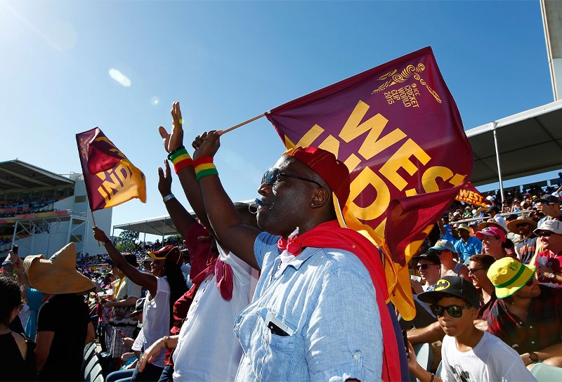 West Indies cricket fans. (Photo credit - CWI Media)