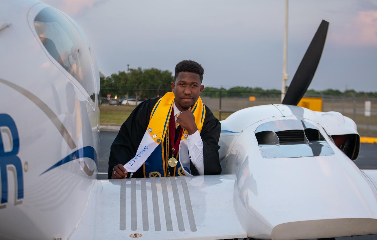 Trinidadian student Nathaniel West obtained top honours at the prestigious university for Aeronautical Science in Florida- Embry-Riddle Aeronautical University (ERAU).
