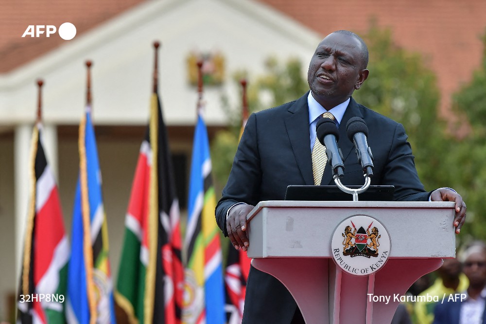 Kenyan President William Ruto / AFP