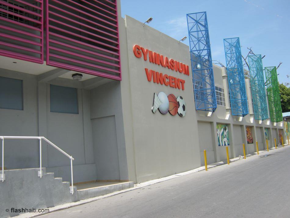 The Gymnasium Vincent in downtown Port-au-Prince.  Photo: MJSAC 