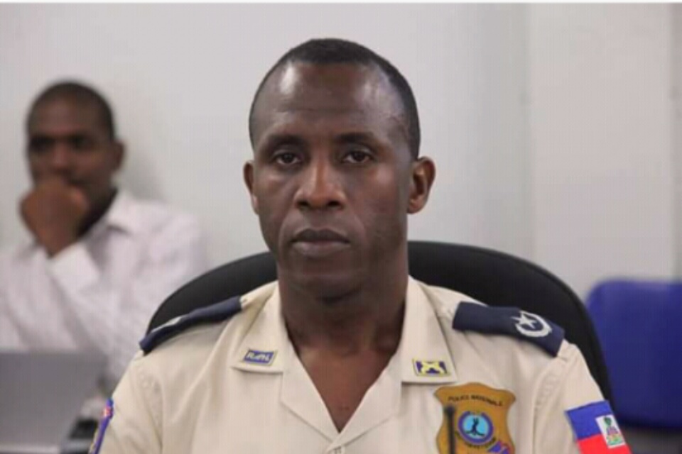Photo of the new director general of the Haitian National Police.