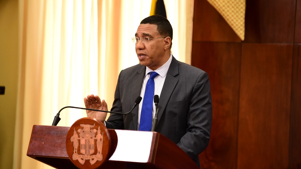 Prime Minister Andrew Holness.