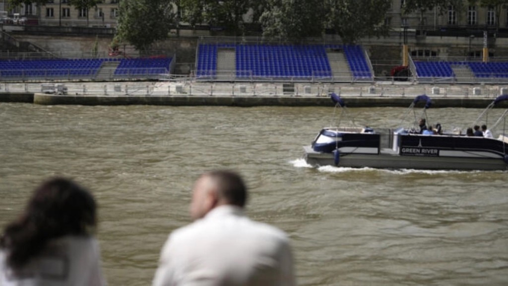 French troops secure River Seine for Paris Olympics opening ceremony ...