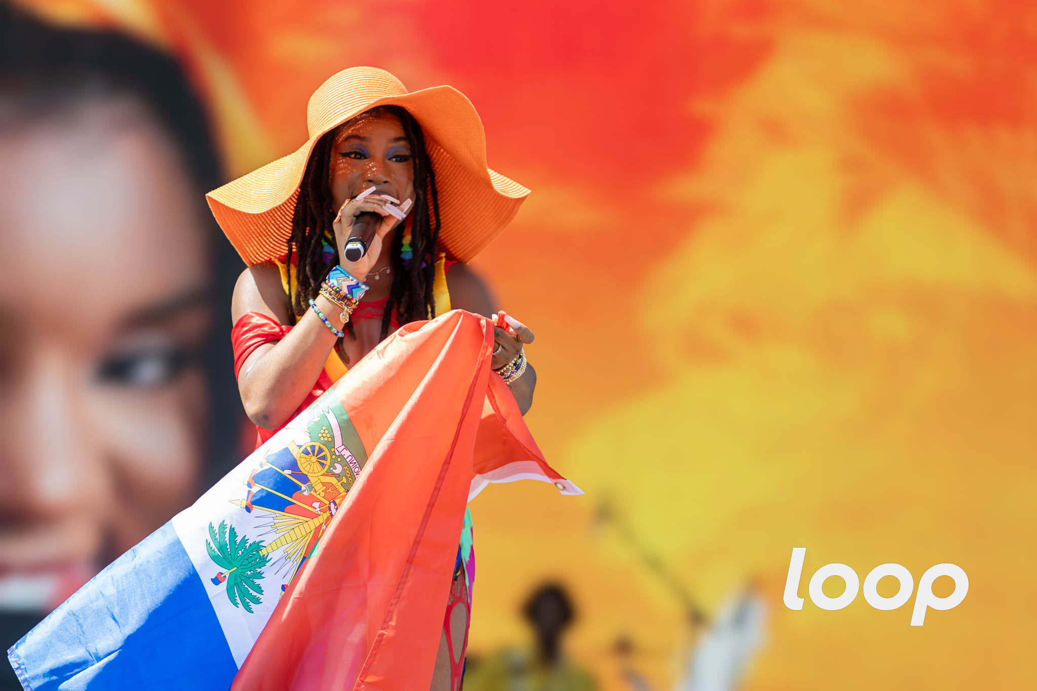 Singer Tafa Mi Soleil on stage at SumFest in Miami. Photo: John Wall Marc Henley Augustin