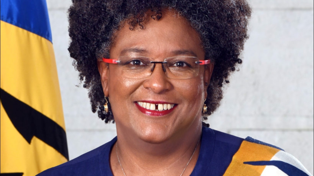 CARICOM Chairman, Barbadod Prime Minister, Mia Mottley.