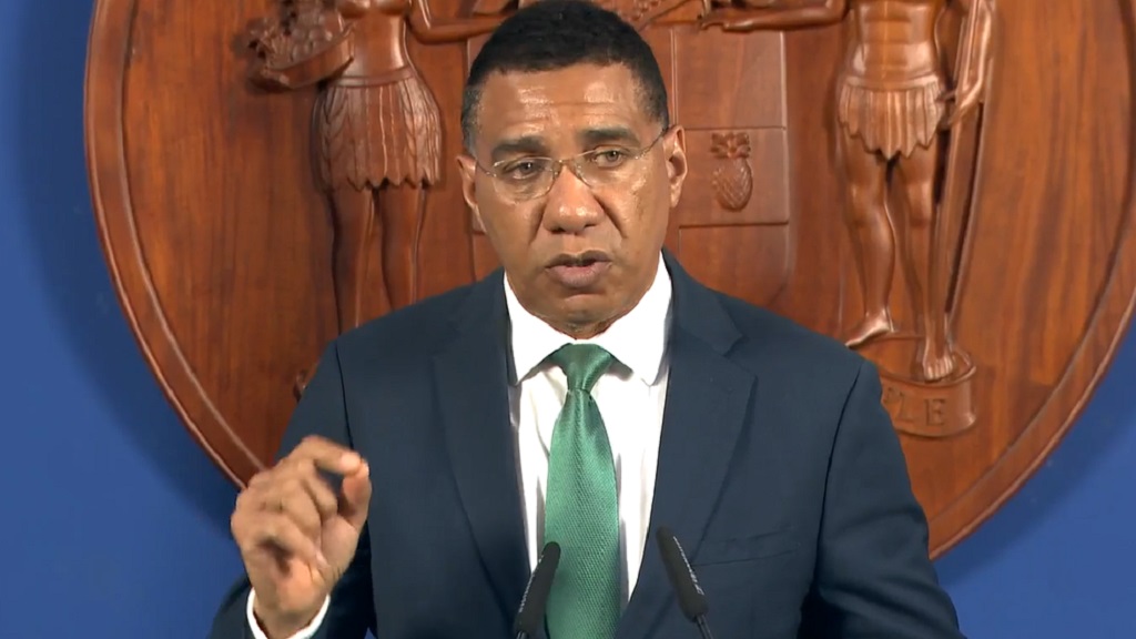 Prime Minister Andrew Holness (file photo)