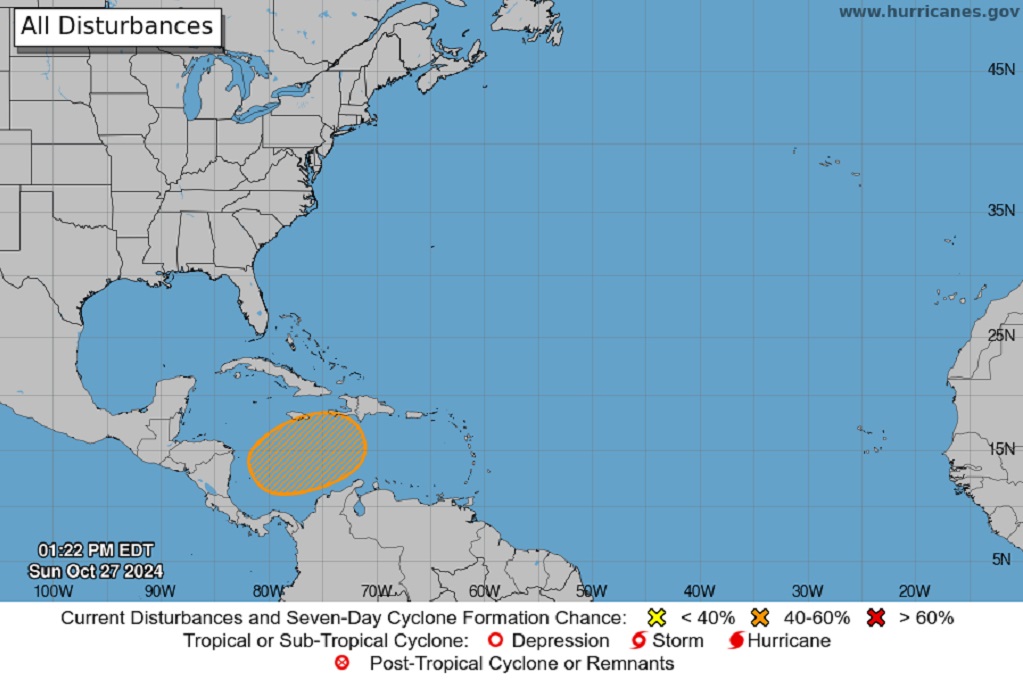 Weather disturbance (Source: NHC) 