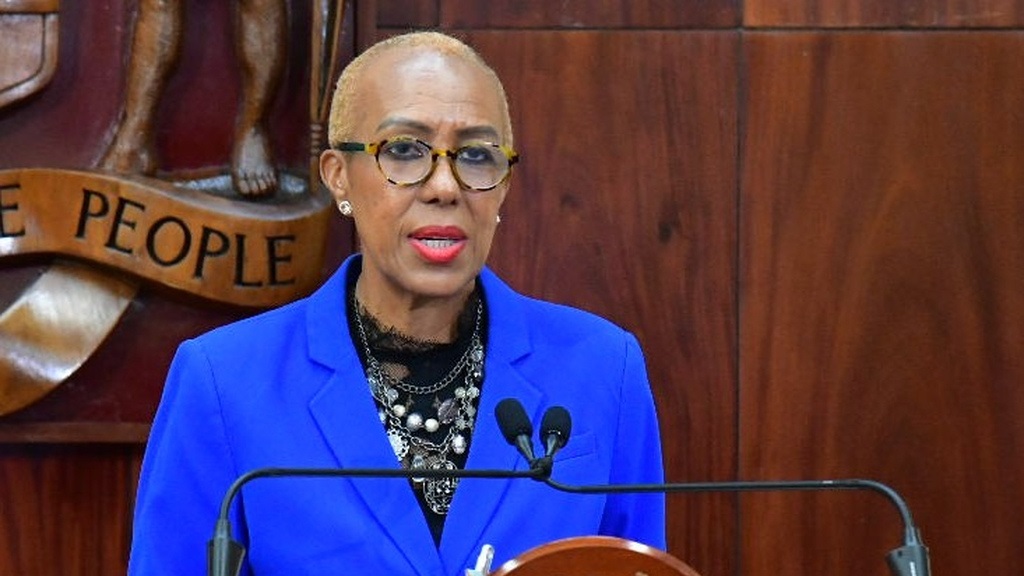 Minister of Finance and Public Service Fayval Williams (Photo:JIS)