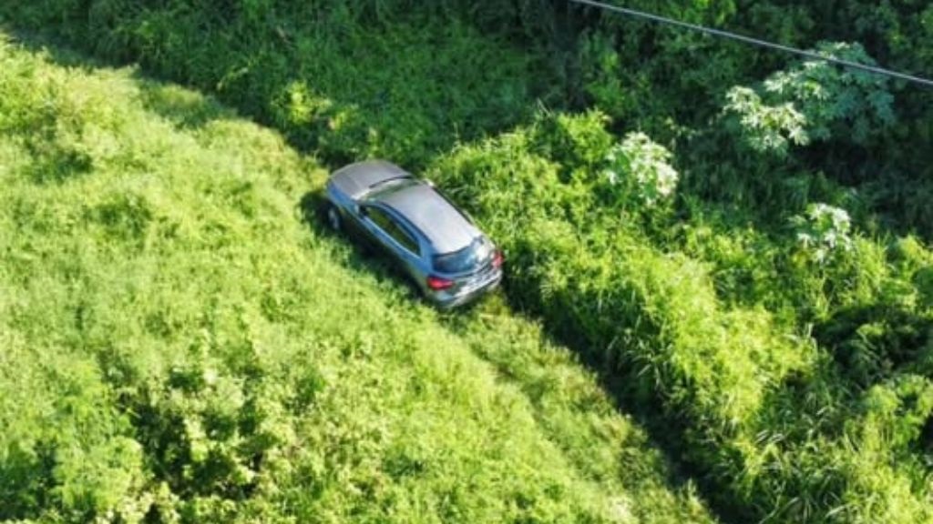 Jamaica Constabulary Force photo of the recovered vehicle of Barbara Gayle, the veteran journalist who was found dead on Tuesday, December 17.