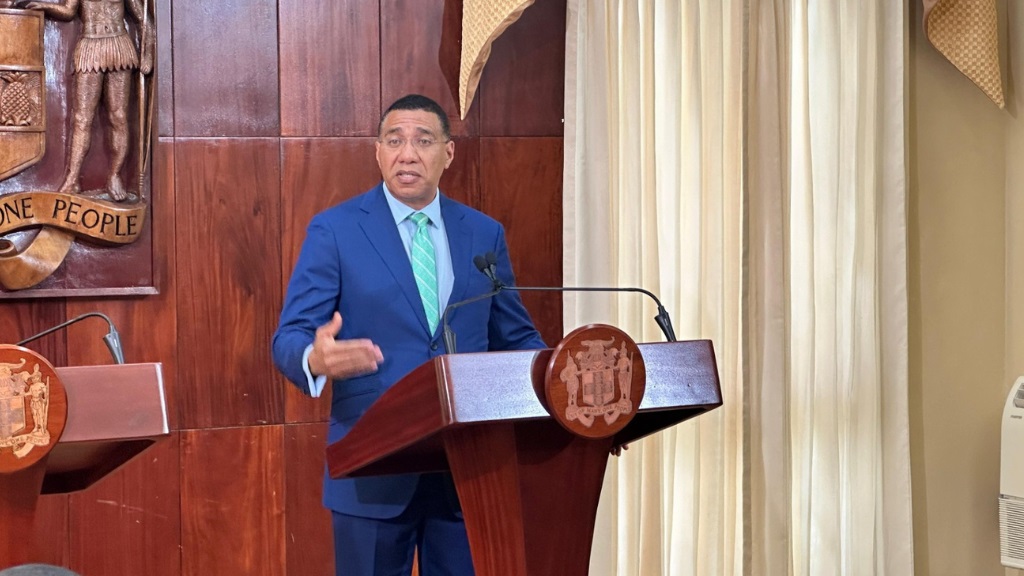 Prime Minister Andrew Holness (Loop file photo)