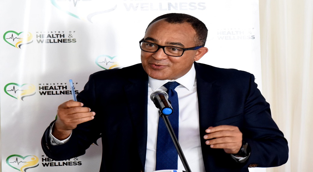 Minister of Health and Wellness, Dr Christopher Tufton.