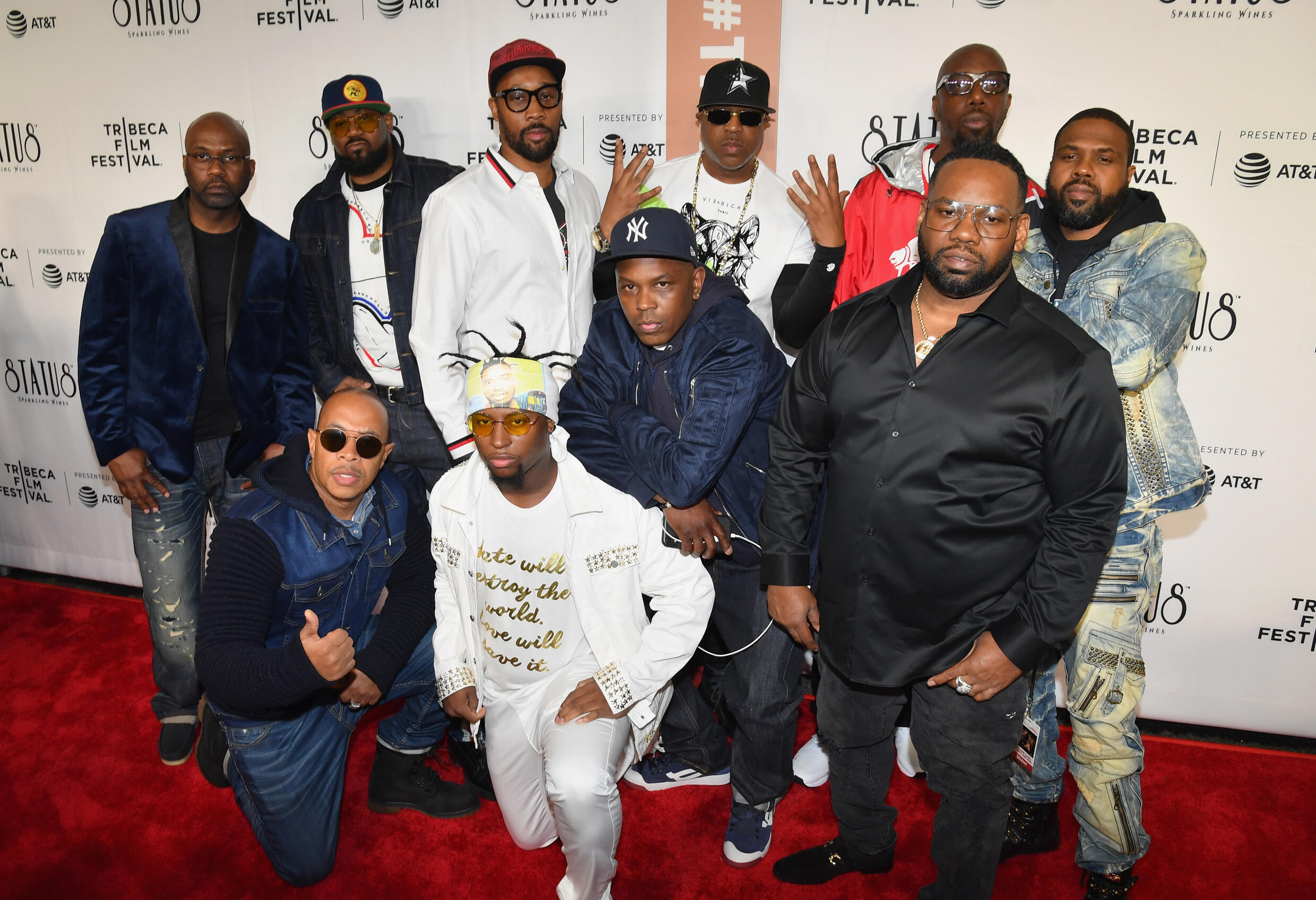 The American group Wu-Tang Clan in New York, April 25, 2019