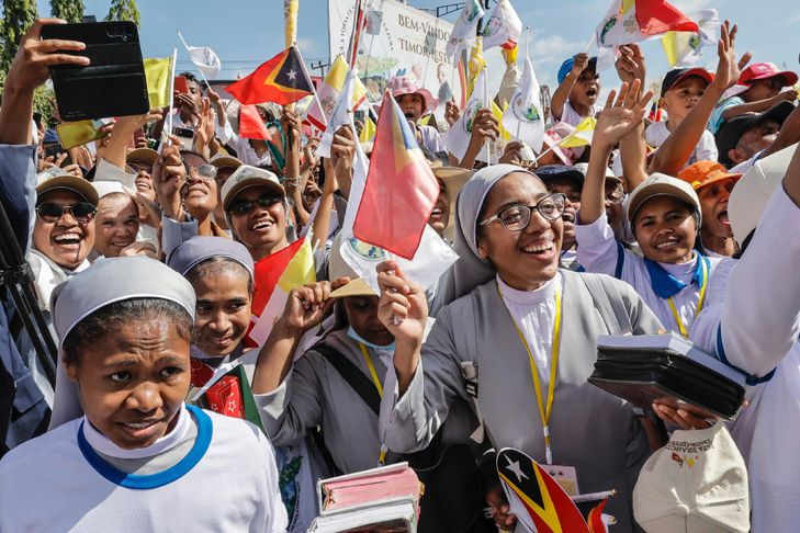 Au Timor oriental, le pape s'offre un bain de foule avec 600.000 fidèles