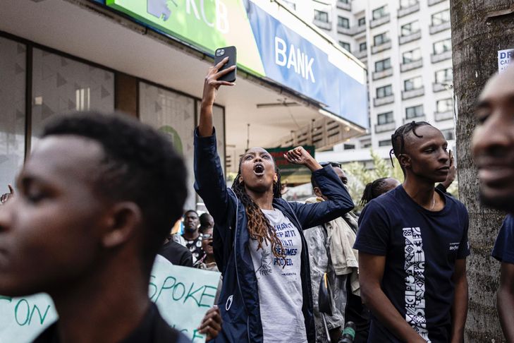 Smartphones against tear gas: in Kenya, the 